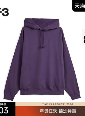 Y-3/Y3山本耀司2025秋季新品男女同款休闲连帽卫衣套头KA3113