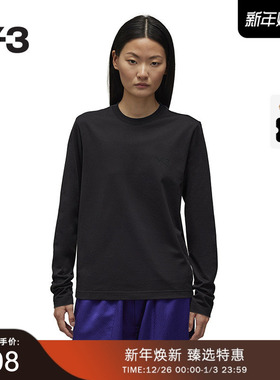 Y-3/Y3山本耀司2025秋冬时尚休闲男女同款长袖T恤IW0072