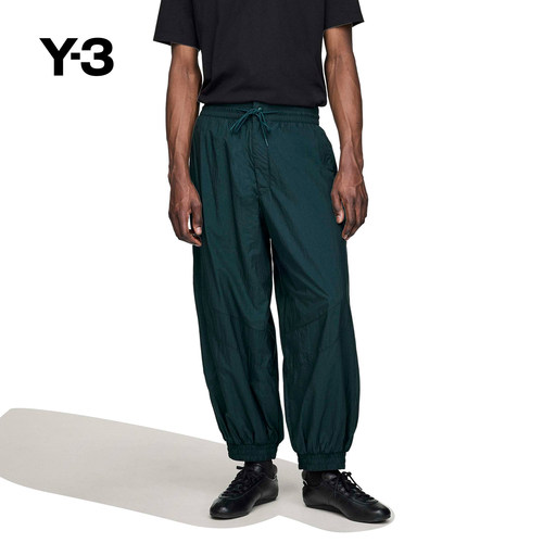 Y-3山本耀司男士宽松束脚长裤