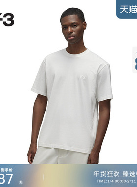 Y-3/Y3山本耀司2025春夏新品时尚休闲男女同款短袖T恤JD9829