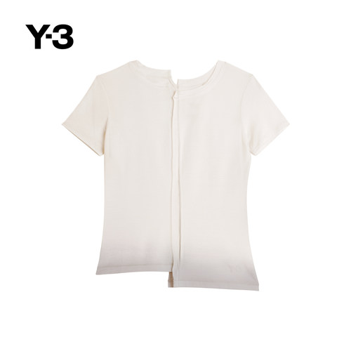 Y-3山本耀司修身短袖女士T恤