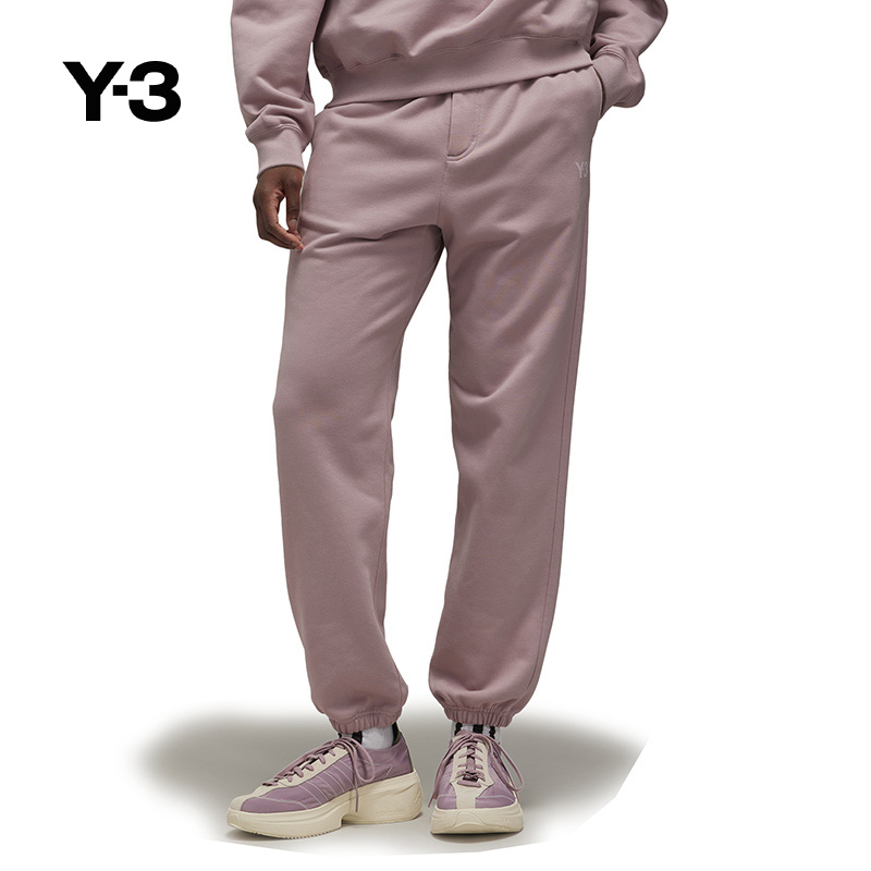 Y-3/Y3山本耀司春夏男女同款纯色长裤运动休闲束脚裤子JD9805