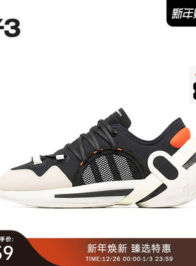 [季末折扣]Y3山本耀司时尚鞋轻便系带运动鞋子尖头情侣款 GZ9136