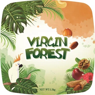 VF原始森林鹦鹉奶粉(初生款高脂低脂款通用款500克),玄凤牡丹奶粉