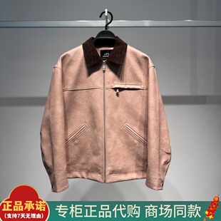 B2BCG1105太平鸟男装2026春季新款B2BCG110561巴恩风拼接夹克 999