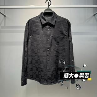 2025春季 衬衫 新款 休闲百搭宽松外穿式 729 时尚 B1CHF1419太平鸟男装