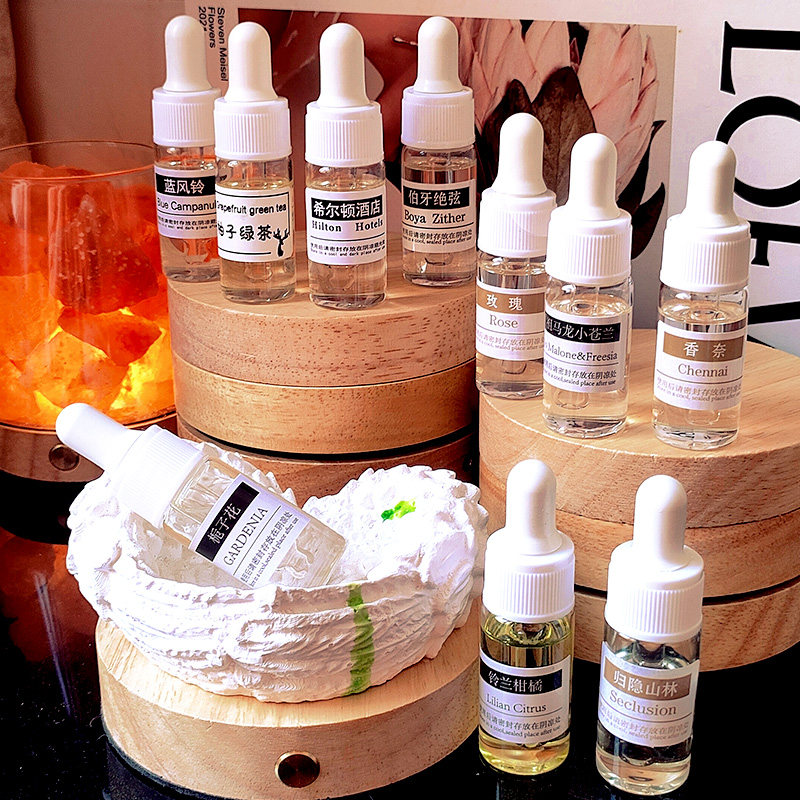 家用室内车载香薰精油栀子花酒店持久留香加湿器补充液高级感香氛