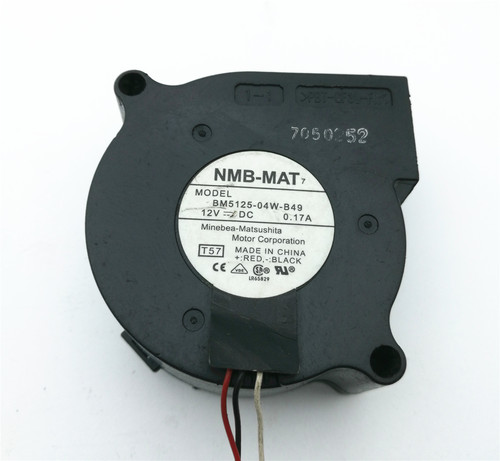 原装 NMB BM5125-04W-B49 12V 0.17A 5025  5cm 投影机 散热风扇