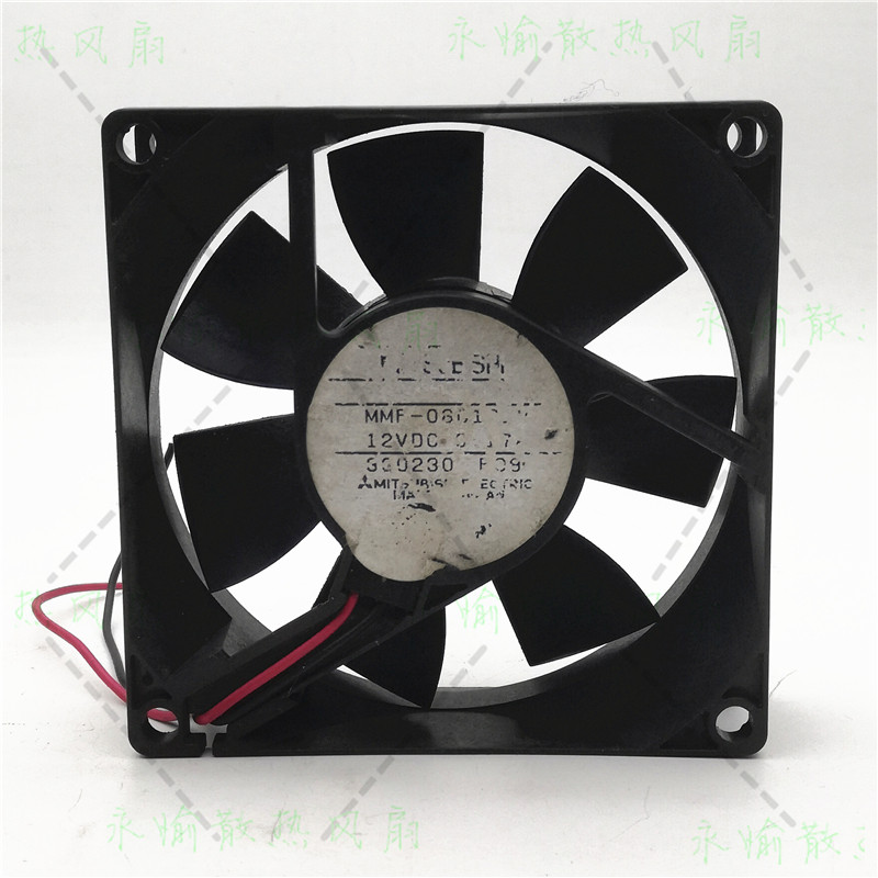 MMF-08C12DS 8025 8CM 12V 0.23A 变频器 设备散热三菱风扇风机