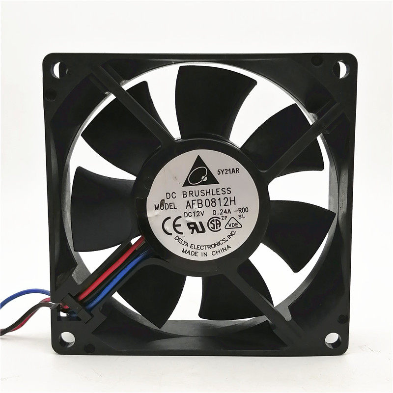 原装台达 AFB0812M 8025 12V 0.18A 8CM 静音机箱电源CPU散热风扇