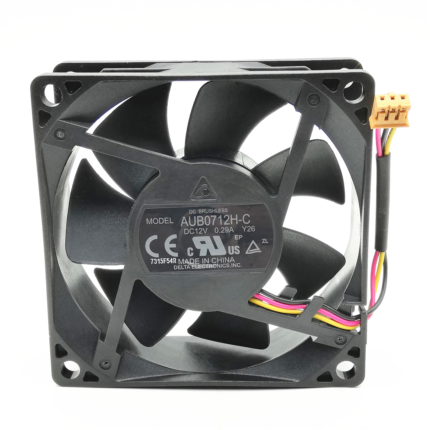 全新原装台达 AUB0712H-C Y26 12V 0.29A 7025 7CM投影机散热风扇