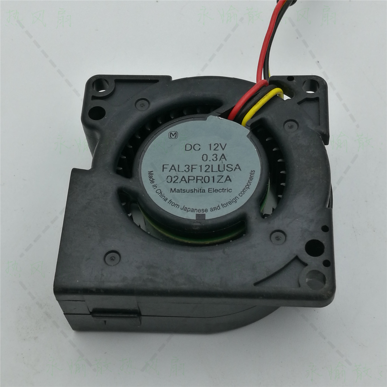 原装松下 FAL3F12LUSA 12V 0.3A 5020 5cm 鼓风机 投影机散热风扇