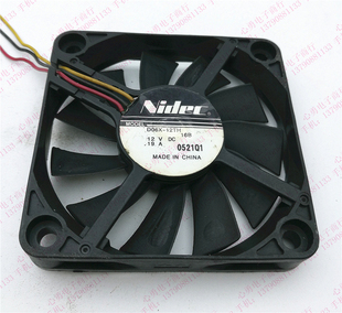 12TH 16B 12V 原装 6010 D06X 0.19A 静音滚珠散热风扇 日本nidec
