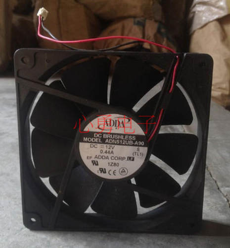 原装ADDA/协喜散热风扇ADN512UB-A90 DC12V 0.44A 13525