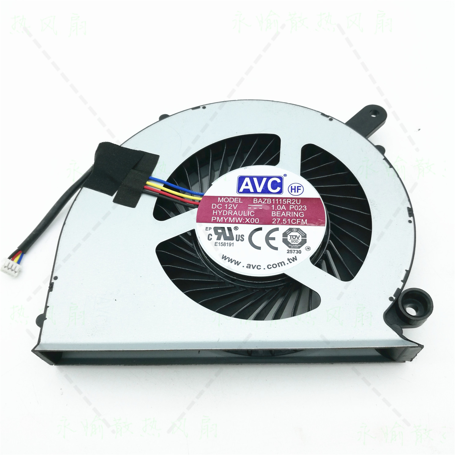 原装 AVC BAZB1115R2U P023 12V 1.0A PMYMW:X00 一体机散热风扇