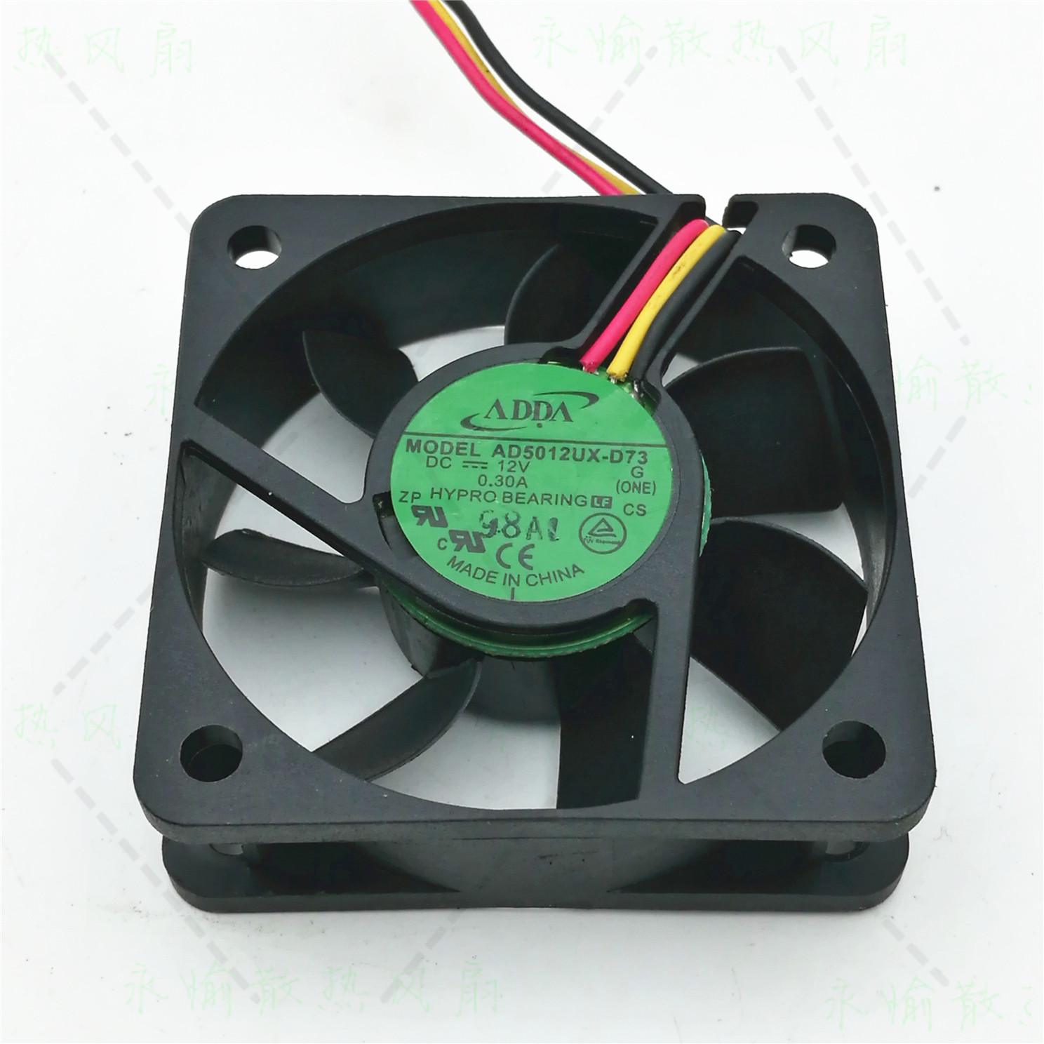 原装 ADDA AD5012UX-D73 12V 0.3A 5015 5CM 大风量 电源散热风扇