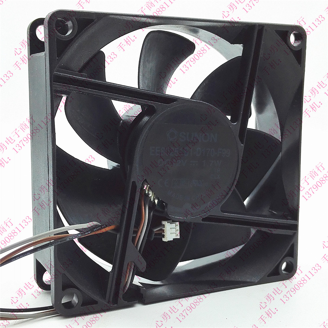 全新SUNON EE80251S1-D170-F99 12V  8025 明基EP6127投影机风扇