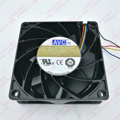 原装正品AVC DYTH1238B8F 48V 1.80A 12038 服务器大风量风扇