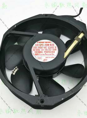 原装 FLOWMAX 5915PC-20W-B20 AC200V-240V 17238 排气 设备 风扇