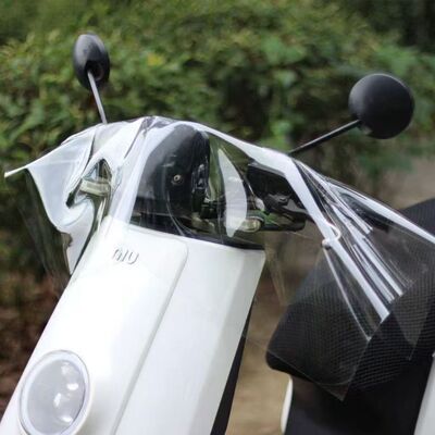 电动车仪表盘遮雨罩中控防雨电瓶车车头罩防水罩通用电动车防雨罩