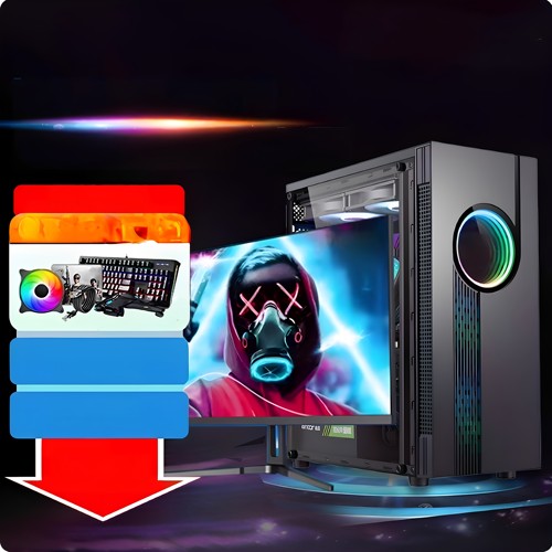 台式电脑主机办公客服网课直播可装XP win7 win10系统