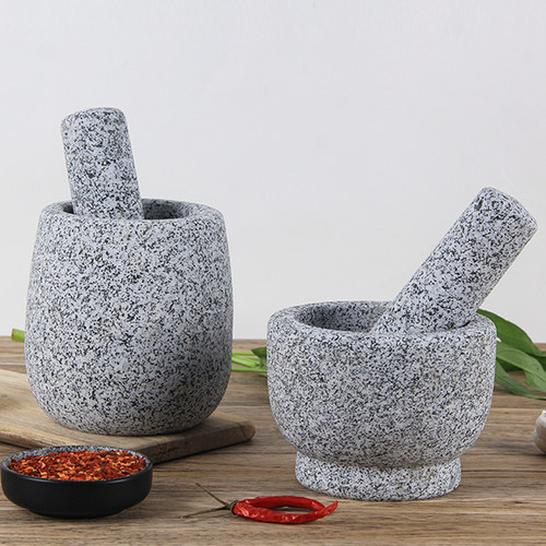 花岗岩坚固耐用捣蒜器蒜臼子