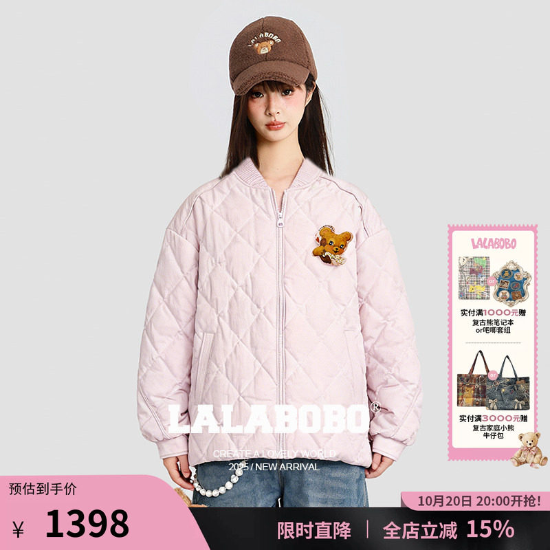 LABO立体小熊保暖羽绒服