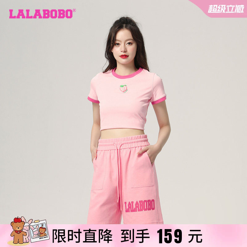 LALABOBO春夏LALABOBO高腰宽