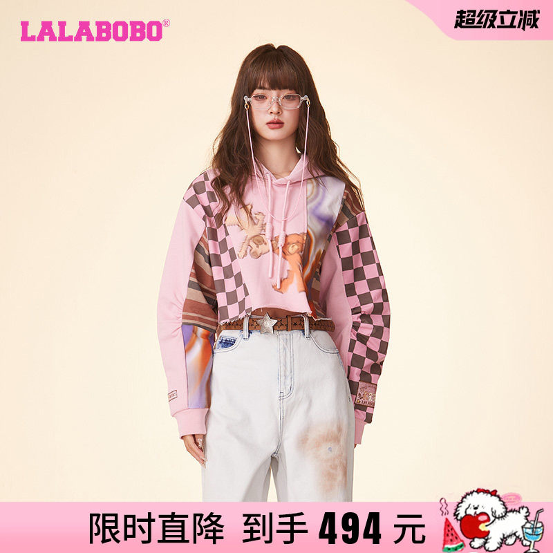 常规套头连帽卫衣可爱小熊