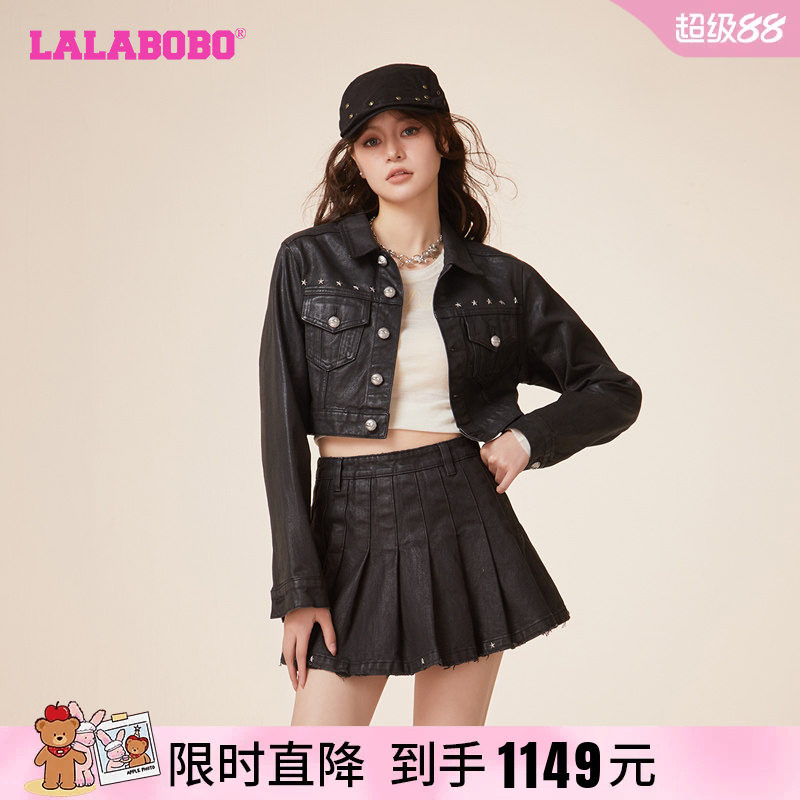 LALABOBO短款夹克外套