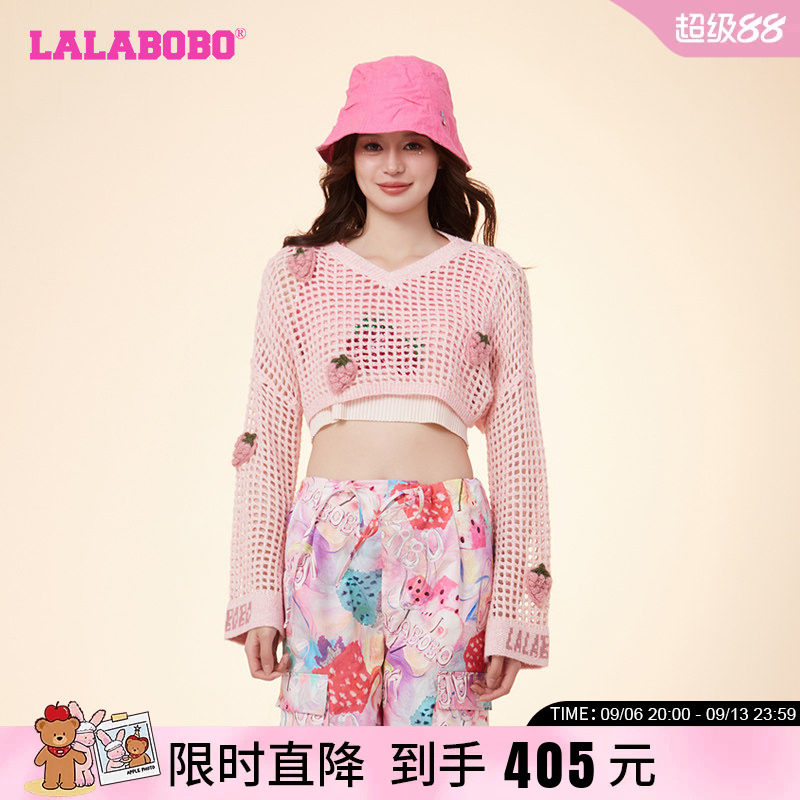 LALABOBO甜美可爱针织衫