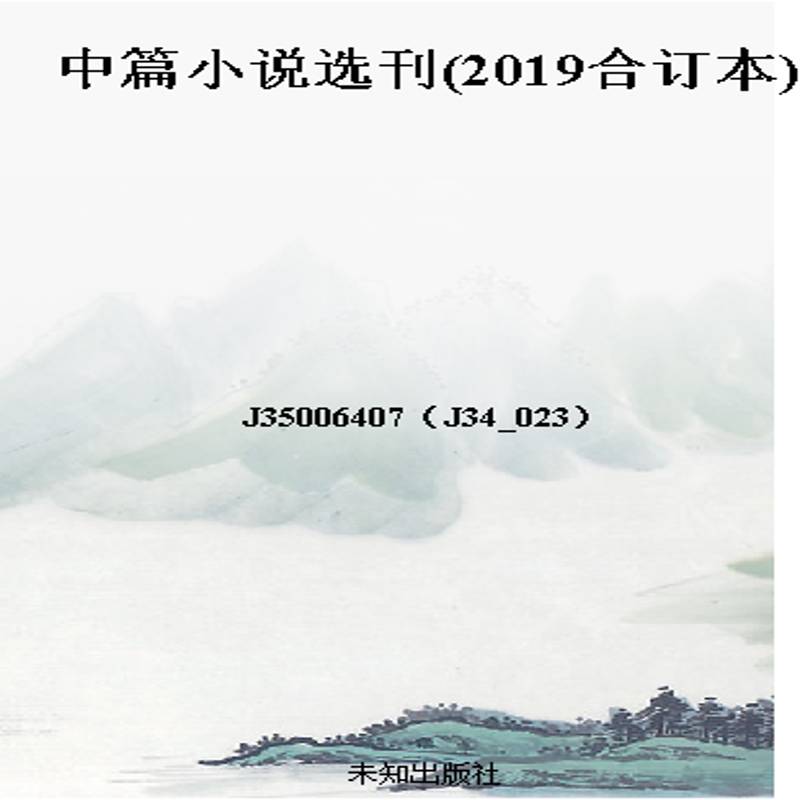 中篇小说选刊(2019合订本)