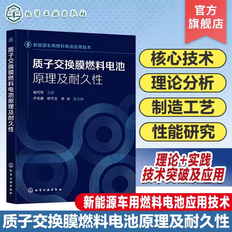 质子交换膜燃料电池原理及耐久性杨代军9787122447579 化学工业出版社 工业技术书籍
