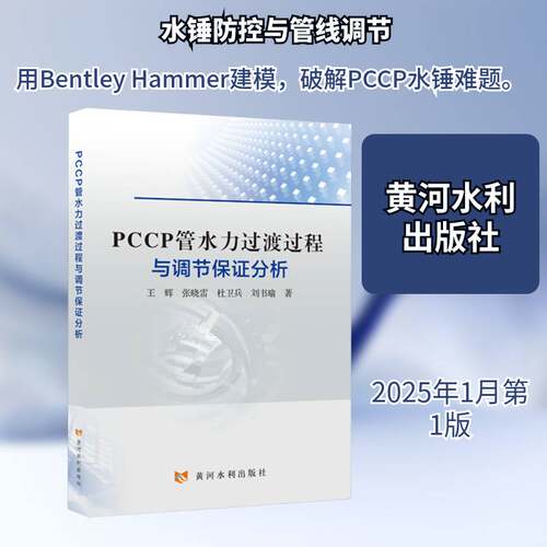 PCCP管水力过渡过程与调节保证分析王辉9787550941007 黄河水利出版社 法律书籍
