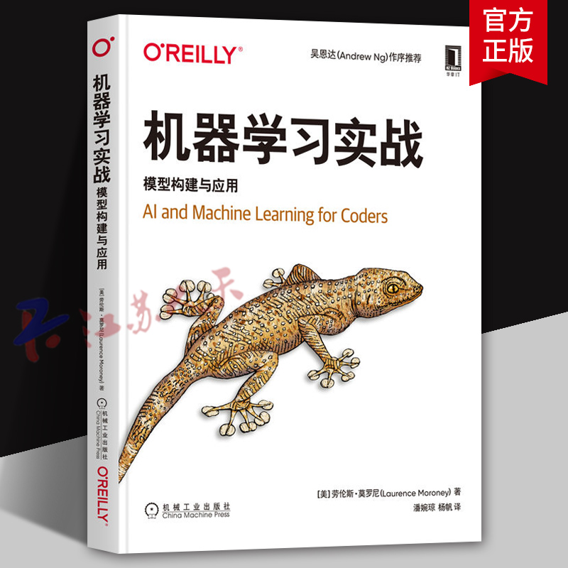 机器学习实战 模型构建与应用 劳伦斯 莫罗尼 TensorFlow 计算机视觉 自然语言处理 序列建模 图像特征检测 神经网络 机械工业出版