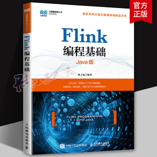 正版 Flink编程基础 Java版 林子雨 大数据创新人才培训Flink原理入门与实战基础知识 Flink编程实践程大数据课程 Flink教程书籍