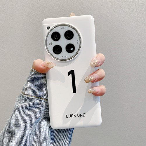 一加12手机壳1+ACE3Pro半包ace5简约硬式ace2pro超薄OnePlus11不顶膜耐脏1加13防摔保护套适用大孔高级感男生