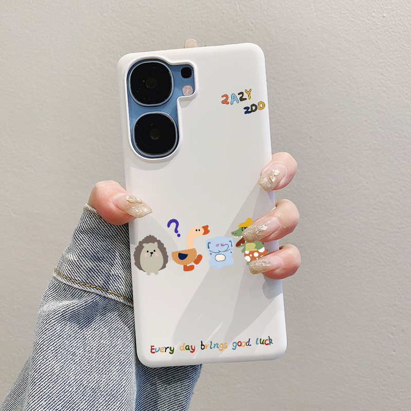 适用IQOONEO10PRO+加手机壳日系卡通半包硬套neo9s不发黄neo8潮流酷系小众风不撞女神neo6爱酷neo7se无毒环保