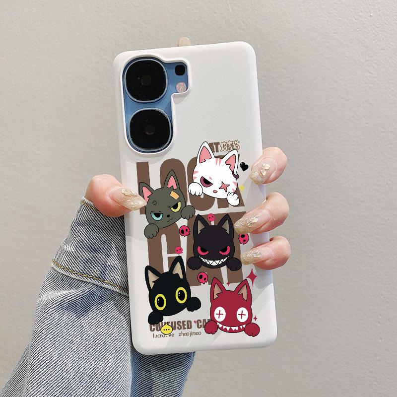 适用IQOONEO10PRO+加手机壳日系卡通半包硬套neo9s不发黄neo8潮流酷系小众风不撞女神neo6爱酷neo7se无毒环保