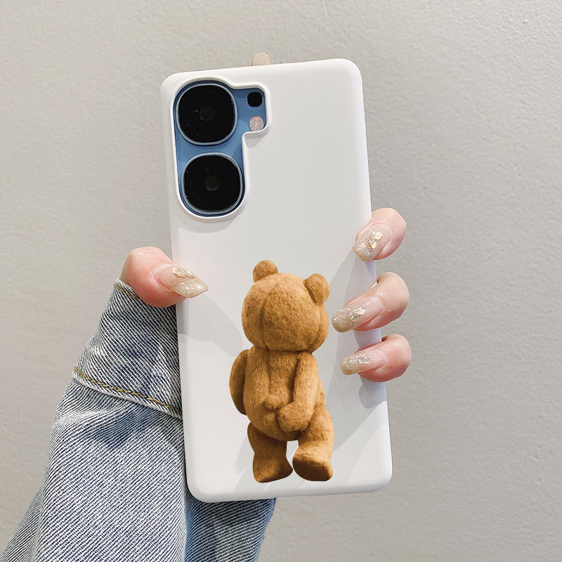 适用IQOONEO10PRO+加手机壳日系文青半包硬式neo9s不发黄neo8潮流酷系小众风不撞卡通neo6爱酷neo7se无毒环保