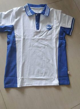 中小学生校服新品蓝白夏装幼儿园园服老师服短袖长裤套装活动班服