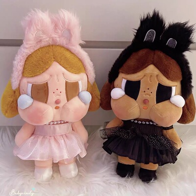 新品CRYBABY SHINY SHINY系列哭娃毛绒公仔挂件礼物盲盒批发