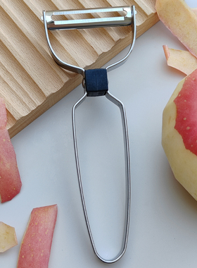 双剑不锈钢削皮刀土豆去皮神器苹果瓜刨厨房水果家用多功能刮皮刀