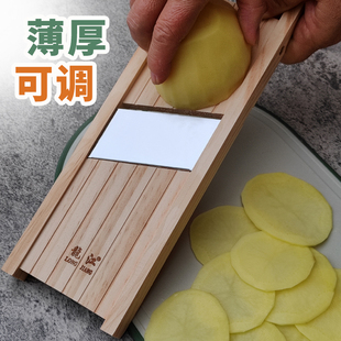 土豆切片器商用切土豆片莲藕片柠檬片切片神器可调薄厚黄瓜擦片器