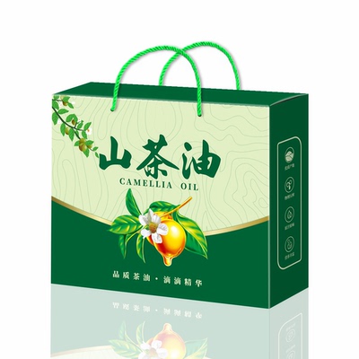 山茶油包装盒油茶籽油礼品盒