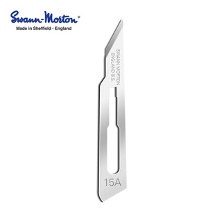 英国原装进口手术刀片swann morton 15A号 尖头维修用小刀片