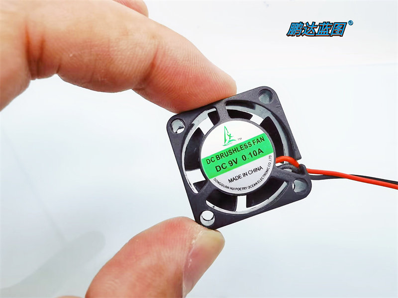 2510 高转 9V 0.1A 5V 通用电压2.5CM微型显卡25*25*10MM散热风扇