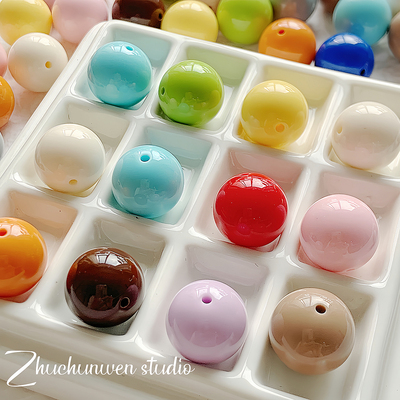 其他树脂彩色百搭散珠