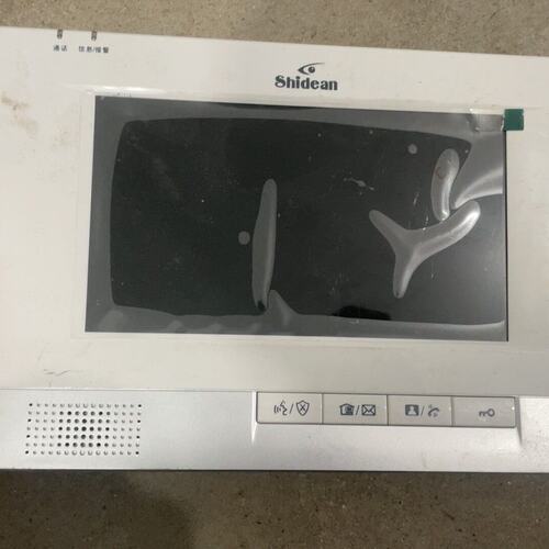 【全场5折起】视得安彩色7寸屏室内分机，型号C170WHGA-A2 没测