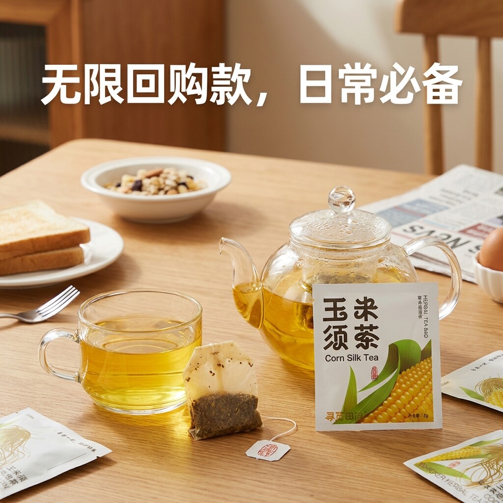 寻觅田间 东北玉米须茶苦荞栀子 四季养生茶独立包装茶包0卡0脂
